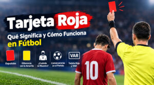 Tarjeta Roja: Qué Significa y Cómo Funciona en Fútbol